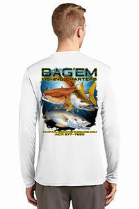 Bag'em Men's Long Sleeve Performance Shirt