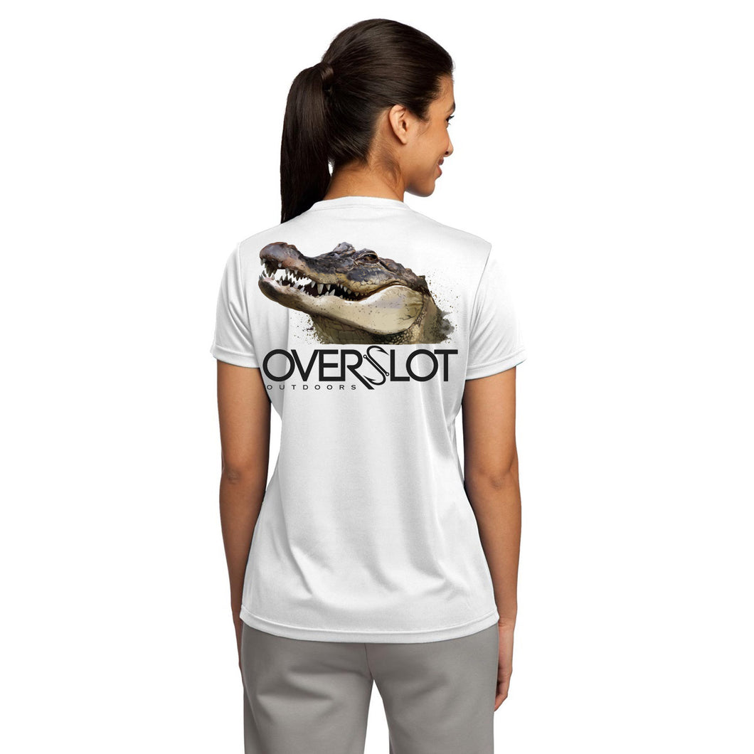 Gator Head Women's Short Sleeve Performance T Shirt
