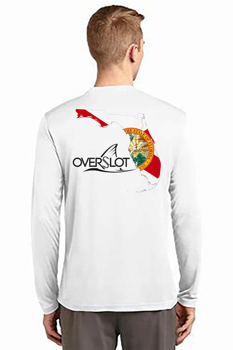 Florida Logo Long Sleeve - WHITE