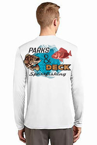 Parks and Deck Sportfishing Long Sleeve Performance Long Sleeve Shirt
