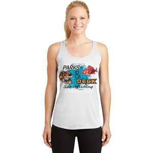 Parks and Deck Women's Racer Back Performance Tank Top