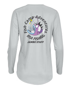 Jamboree Staff Womens Long Sleeve Performance Shirt