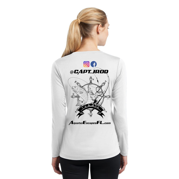 Aquatic Escapes Ladies Long Sleeve Performance Tampa Compass